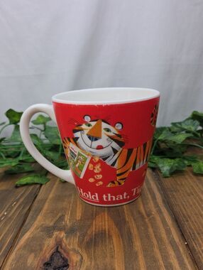 Kelloggs. Vintage Red Mug. Hold That, Tiger. EUC